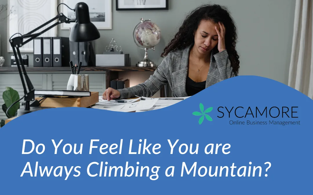 Celebrate Success: Do you feel like you are ALWAYS climbing a mountain?