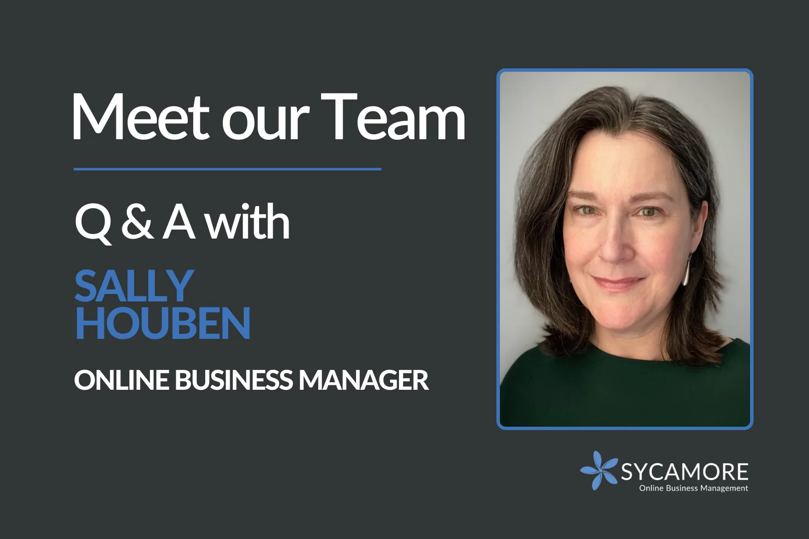 Sally Houben - Meet the team