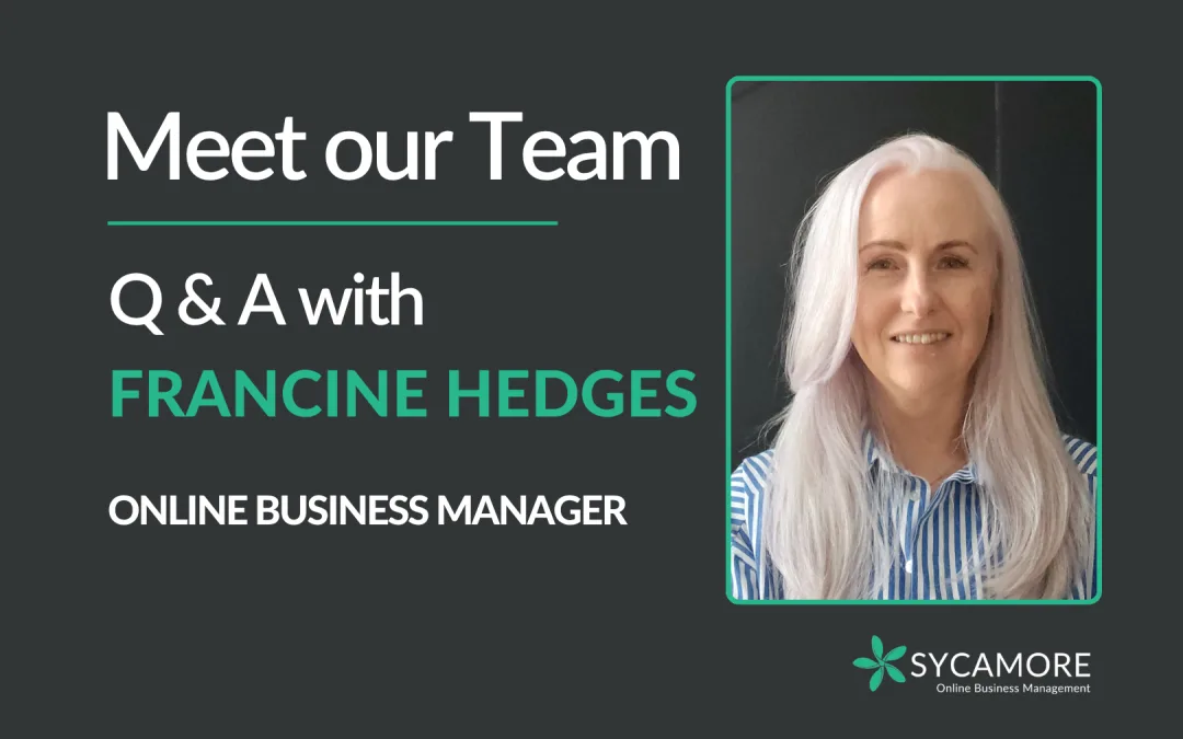 Meet the Sycamore Team: Q&A with Francine Hedges